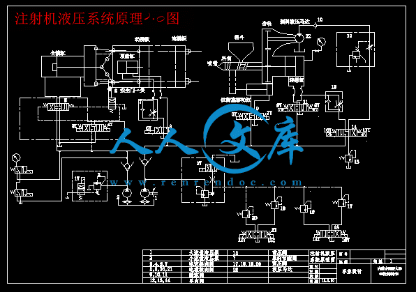 注射机液压系统原理CAD图.gif