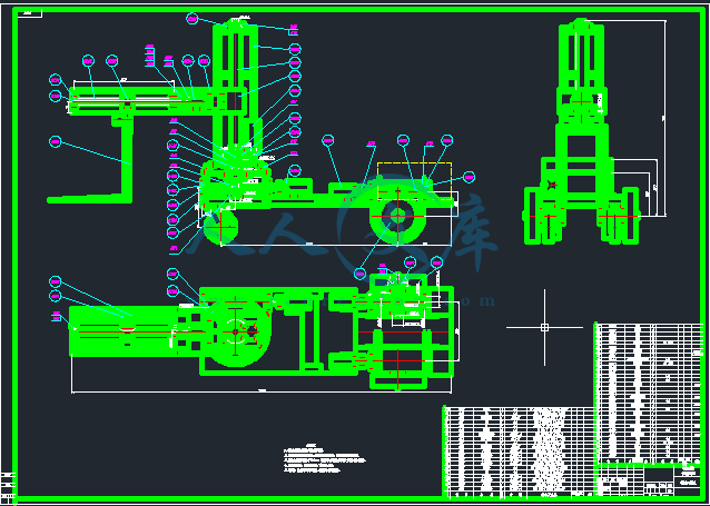 循迹搬运机器人设计(优秀含全套CAD图纸+设