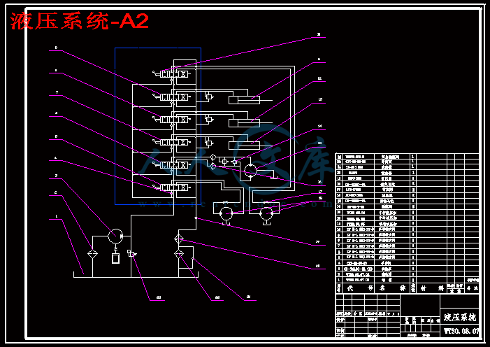 ex400型液压挖掘机液压系统设计【2张cad图纸 毕业论文】