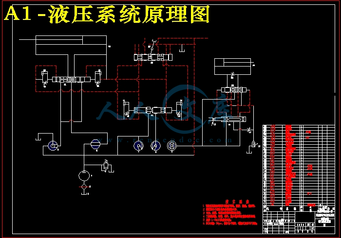 m7130平面磨床液压系统设计【说明书 cad】