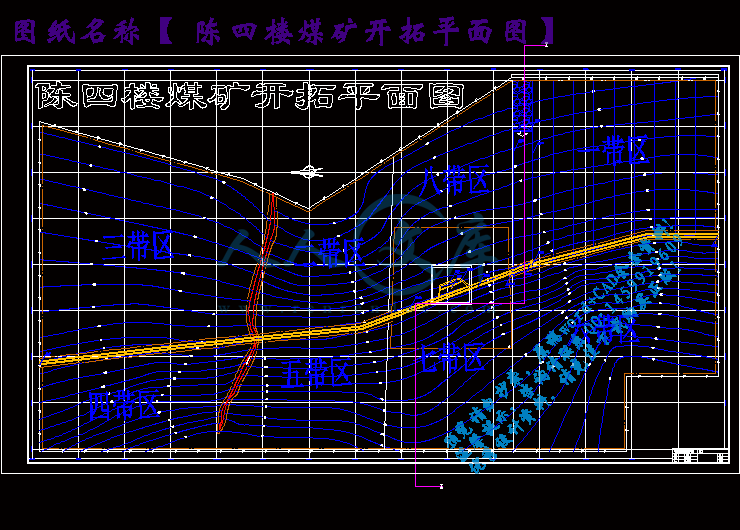 陈四楼煤矿开拓平面图.gif
