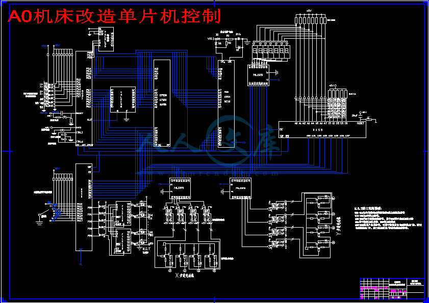 A0机床改造单片机控制.gif