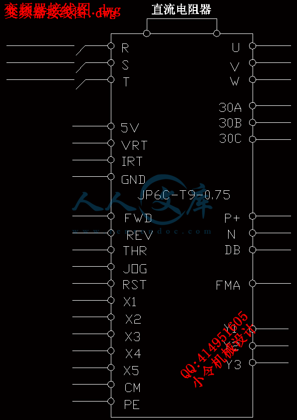 变频器接线图.dwg.gif