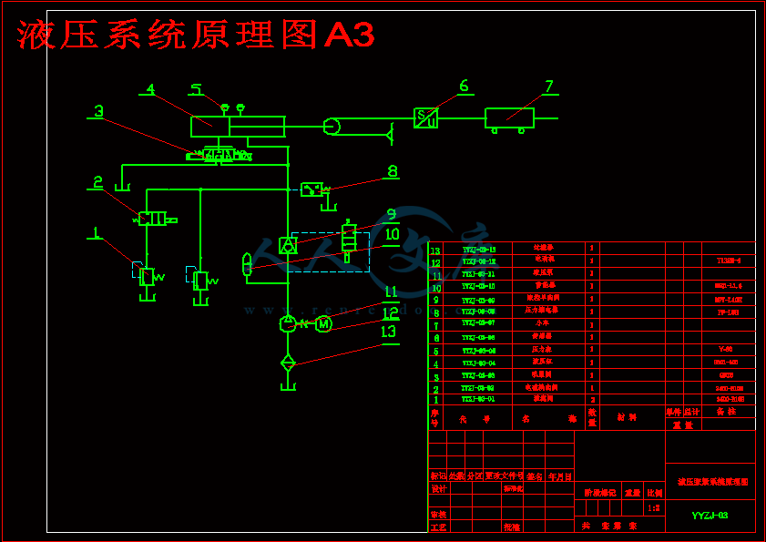 液压系统原理图A3.gif