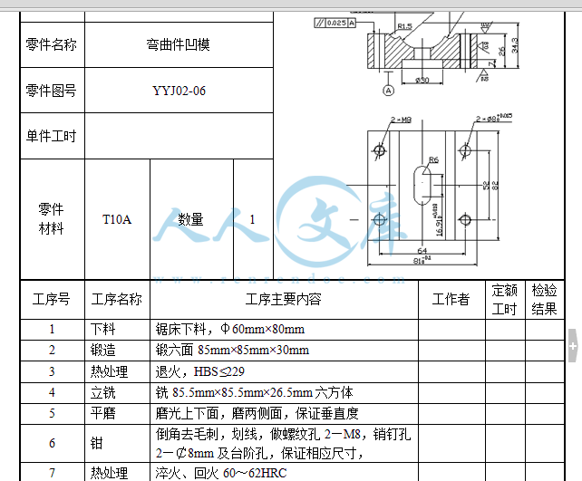 弯曲凹模工艺卡.gif