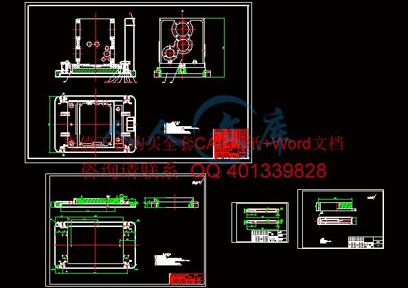 铣床夹具图纸集合.gif