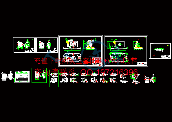 蜗轮箱图纸(定图).gif