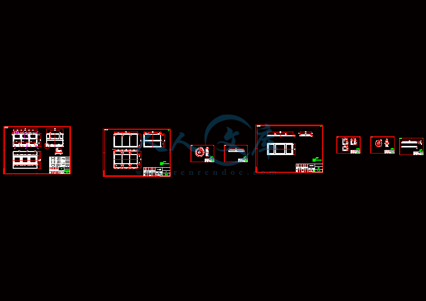 立体车库机械传动系统推拉机构--CAD.gif