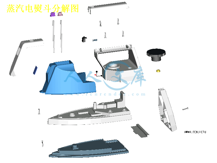 蒸汽电熨斗分解图.gif