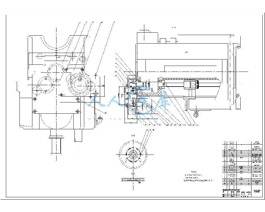 XK6125数控铣床横向进给装配图-A0-Model.jpg