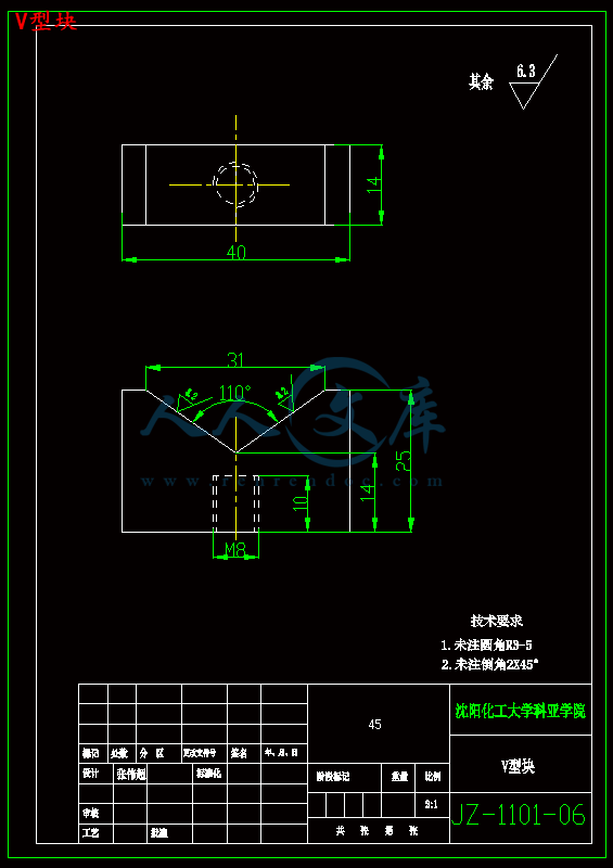 V型块.gif